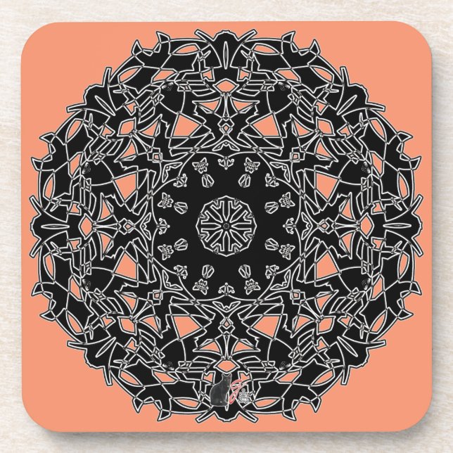 Dessous de verre cinétique octa Glyph Dusk (Devant)