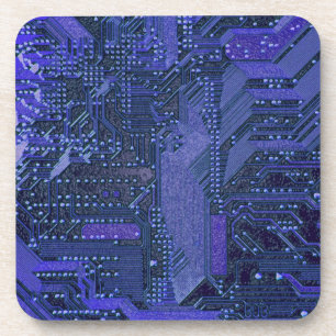 Dessous-de-verre Circuit imprimé électronique de technologie artist