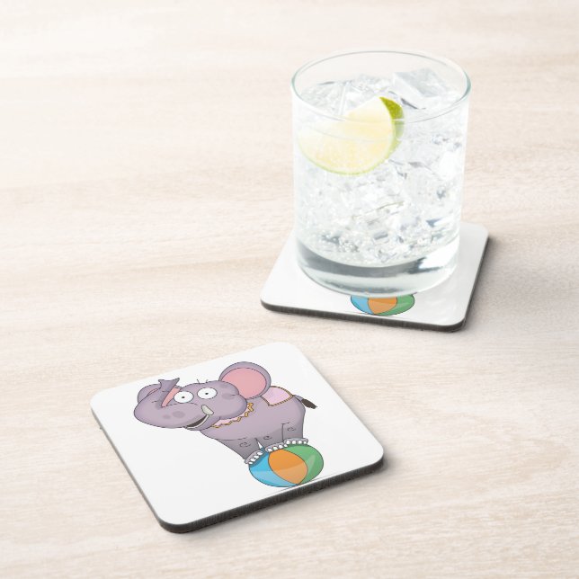 Dessous-de-verre Circus Elephant (Côté Droit)