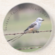 dessous de verre Ciseaux-coupés la queue de