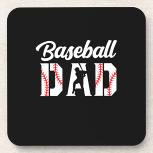 Dessous-de-verre Citations grand-père Papa du baseball
