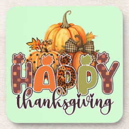 Dessous-de-verre Citrouille bon thanksgiving