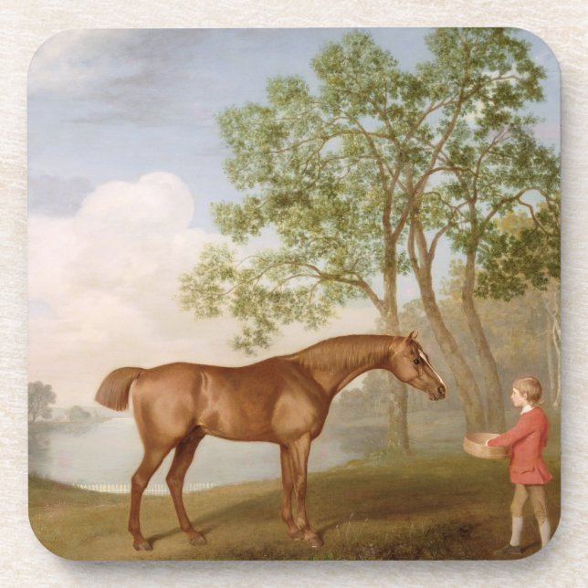 Dessous-de-verre Citrouille de George Stubbs | avec un Stable-Jeune (Devant)