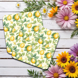 Dessous-de-verre Citrus aux fleurs de citron méditerranéen