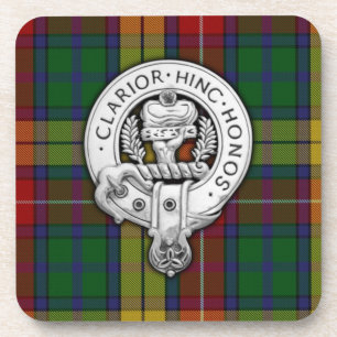Dessous-de-verre Clan Buchanan Crest & Tartan