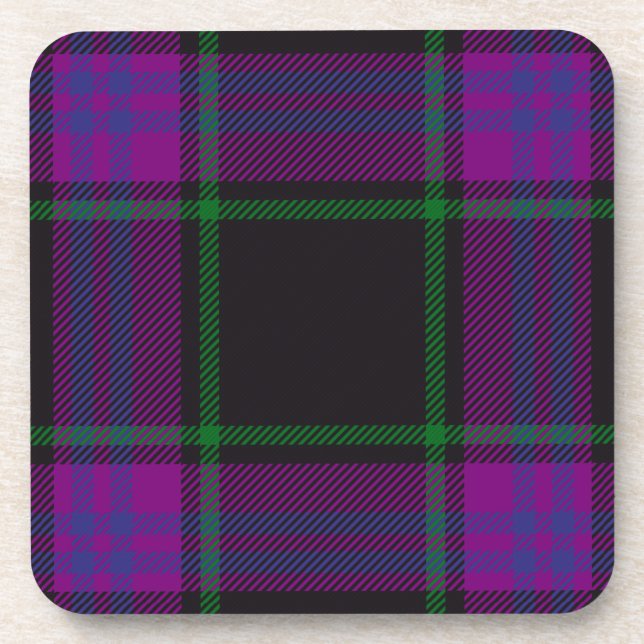 Dessous-de-verre Clan écossais Laird Tartan Plaid (Devant)