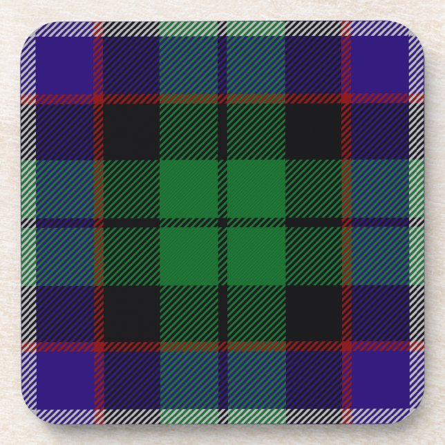 Dessous-de-verre Clan écossais Mitchell Tartan Plaid (Devant)