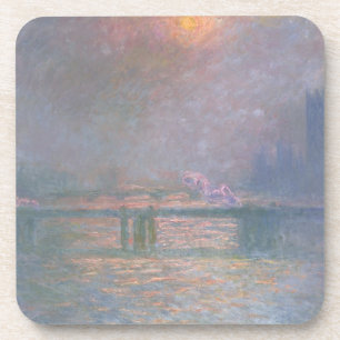 Dessous-de-verre Claude Monet   la Tamise avec la croix de Charing