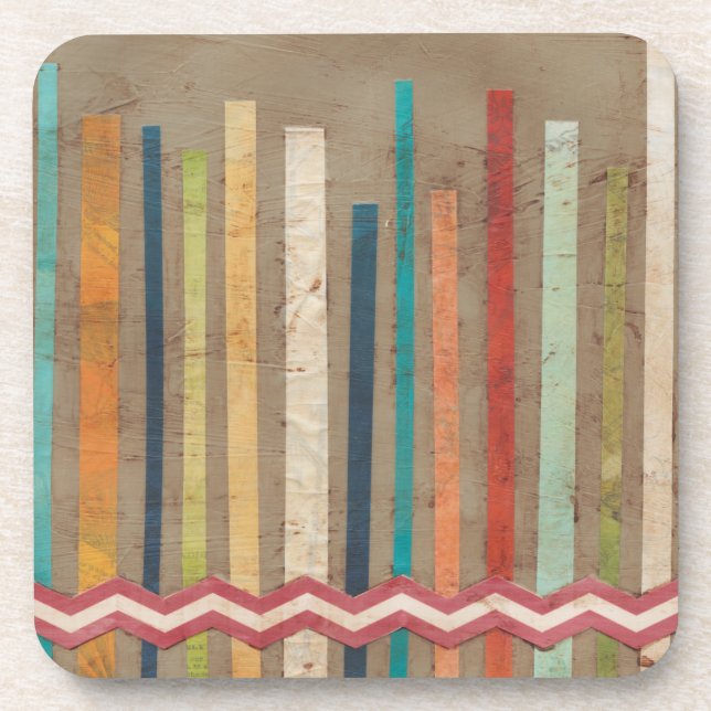 Dessous-de-verre Clôtures en papier II (Devant)