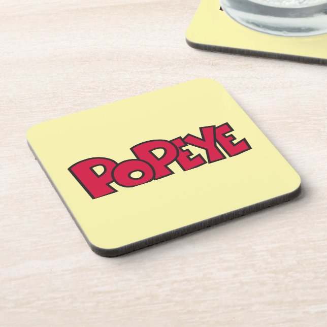 Dessous-de-verre Coaster de boisson Popeye (Côté gauche)