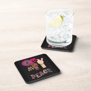 Dessous-de-verre Coaster de boissons de la paix