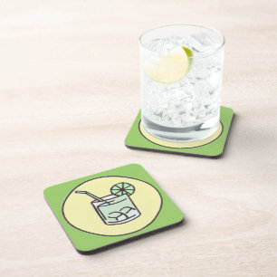 Dessous-de-verre cocktail caipirinha brésilienne
