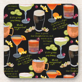 Dessous-de-verre Cocktails et contemplation