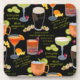 Dessous-de-verre Cocktails et contemplation