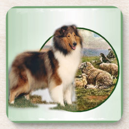 Dessous-de-verre Collie Keeper du mouton