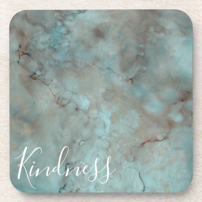 Dessous de verre "Color Alcohol Inkblot" (Devant)