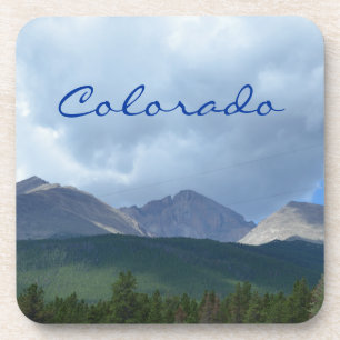 Dessous-de-verre Colorado Longs Peak Cork Coaster