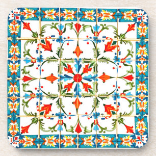 Dessous-de-verre coloré, marocain, mosaïque,