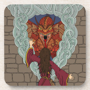 Dessous-de-verre Comjurer le dragon