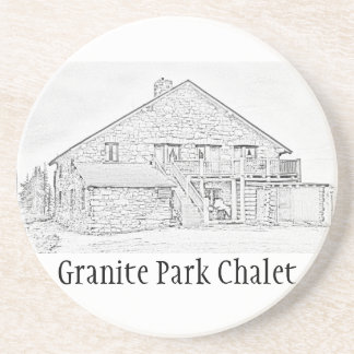 Dessous de verre commémoratifs de chalet de parc