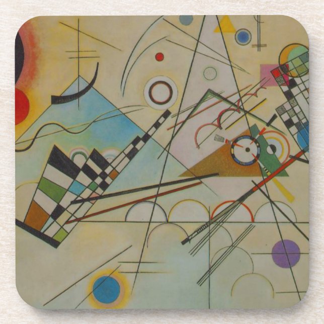 Dessous-de-verre Composition Kandinsky VIII (Devant)