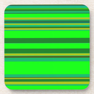 Dessous-de-verre Concepteur de patchs de bande couleur verte