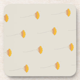 Dessous-de-verre Conception de l'ensemble de fleurs