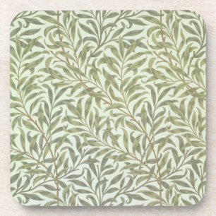 Dessous-de-verre Conception de papier peint "de branche de saule",