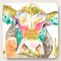 Conception de vache colorée