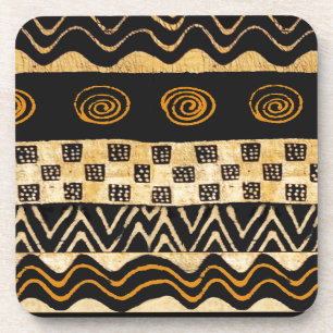 Dessous-de-verre Conception du chaman tribal africain