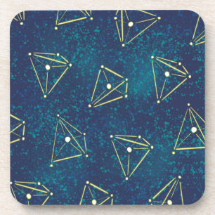 Dessous-de-verre Constellations de chimie Starry Sky Géométrie spat
