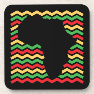 Dessous-de-verre continent africain