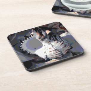 Dessous-de-verre Coquille de mer rayée