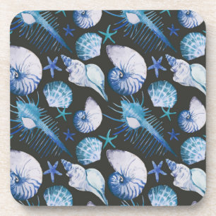 Dessous-de-verre Coraux avec Motif de coquillages