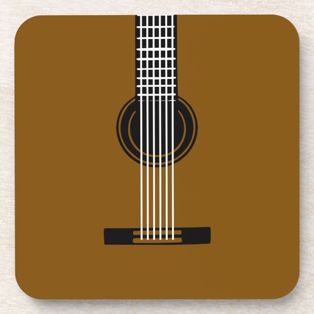 Dessous-de-verre Corps de guitare (Devant)