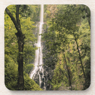 Dessous-de-verre Costa Rica, île Cocos, cascade de Wafer Bay