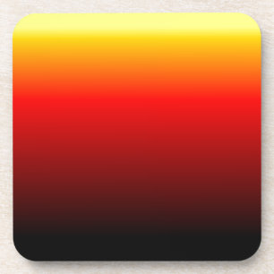 Dessous-de-verre Couché de soleil Ombre