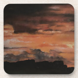 Dessous-de-verre Coucher de soleil 4