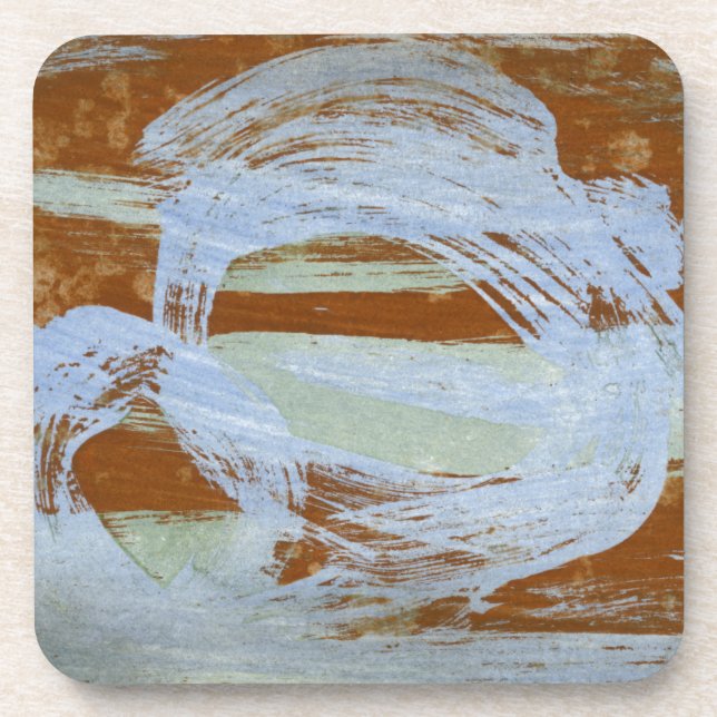 Dessous-de-verre Coucher de soleil du port (Devant)