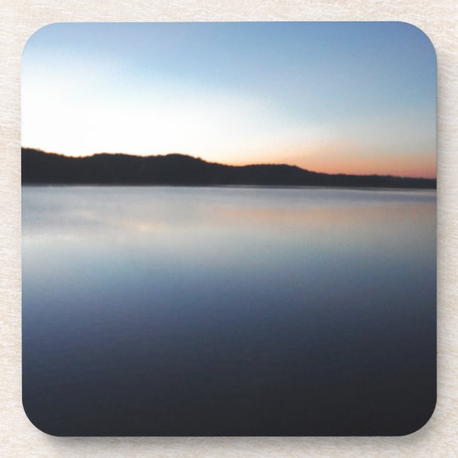 Dessous-de-verre Coucher de soleil sur le lac Arrowhead (Devant)