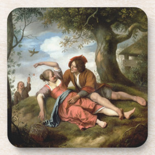 Dessous-de-verre Cour rustique