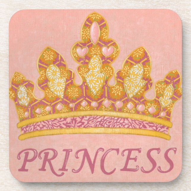 Dessous-de-verre Couronne princesse juive par Chariklia Zaris (Devant)