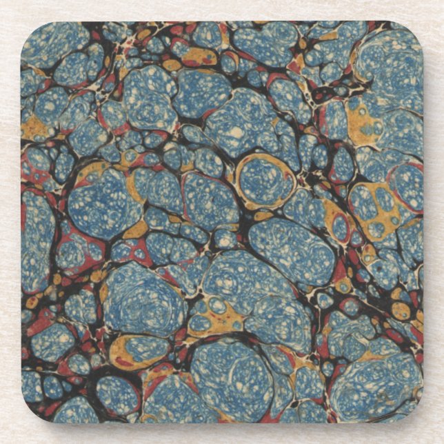 Dessous-de-verre Couverture de livre ancienne et usée (Devant)