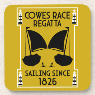 Dessous-de-verre Cowes île de Wight Yacht Regatta