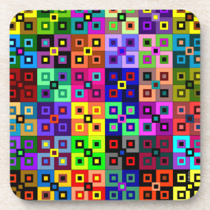 Dessous de verre Crazy Quilt