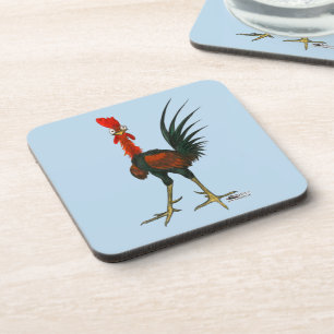 Dessous-de-verre Crazy rooster