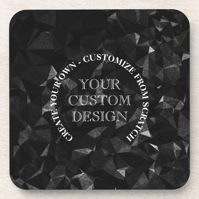 Dessous-de-verre Créez votre propre logo/conception personnalisée (Devant)