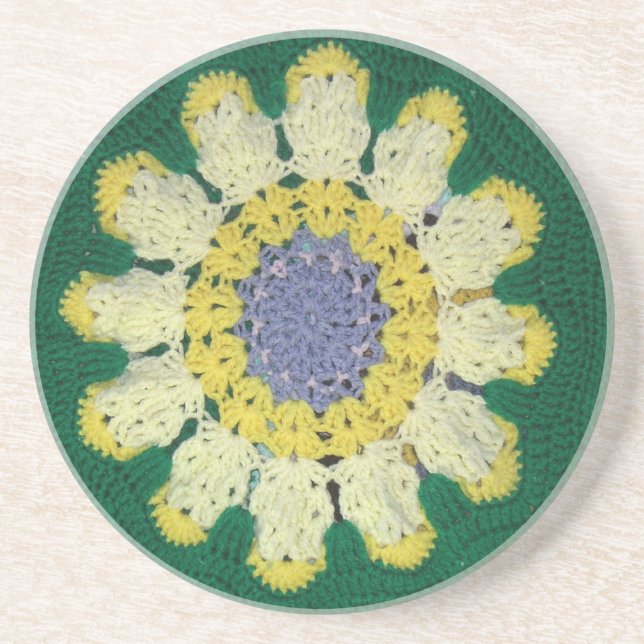 Dessous de verre - Crochet est chaud (Devant)