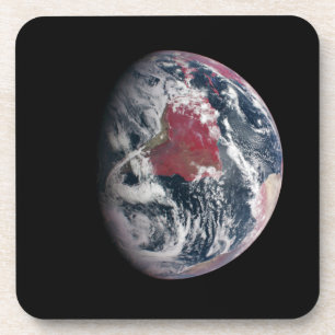 Dessous-de-verre Croissance plante Sur La Planète Terre.