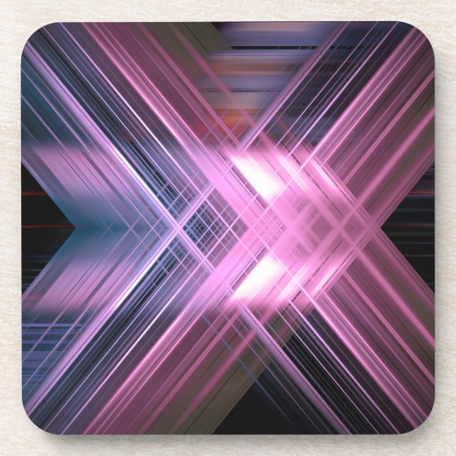 Dessous-de-verre Croix de flou de vitesse (Devant)